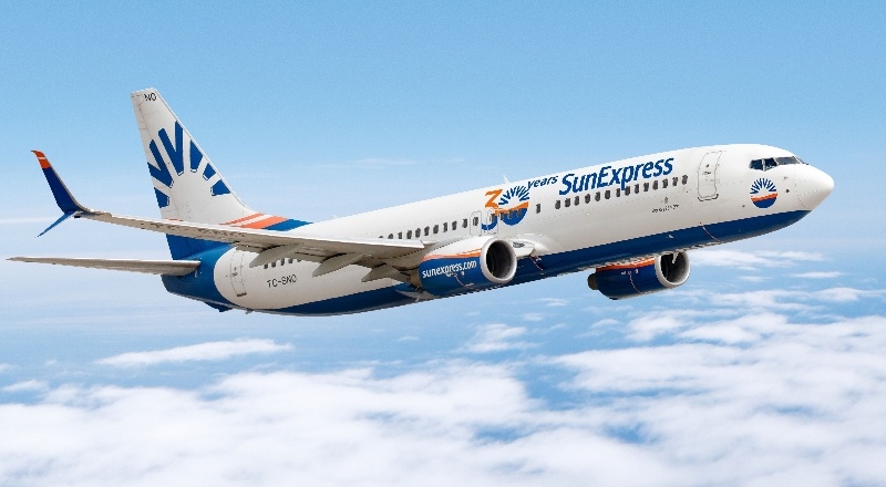 SunExpress, Türkiye’nin tatil beldelerine uçuşlarını artırıyor