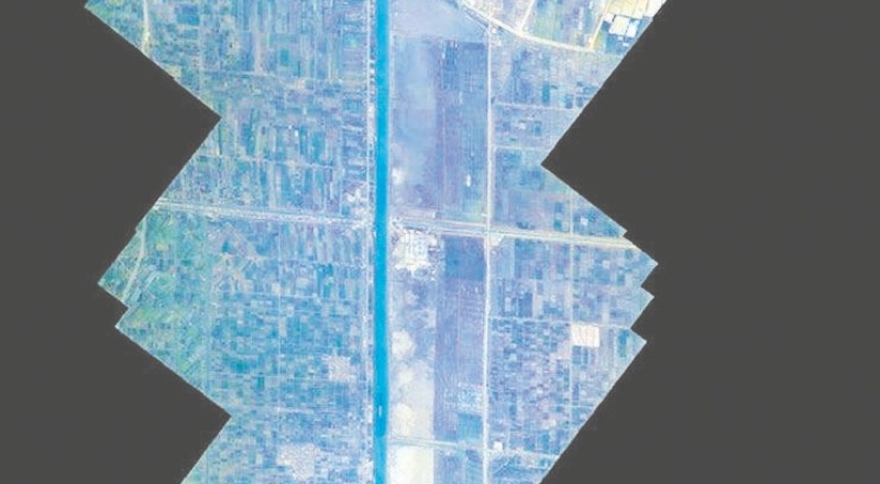 Süveyş Kanalı, uzaydan görüntülendi