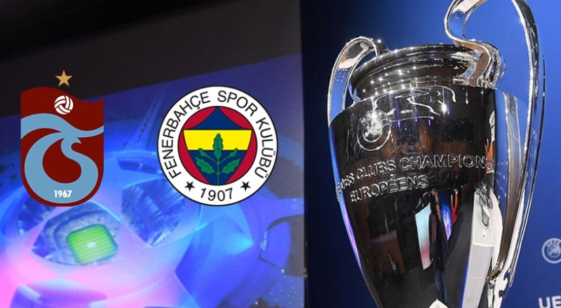 Trabzonspor ve Fenerbahçe'nin Şampiyonlar Ligi kura ve maç takvimi belli oldu