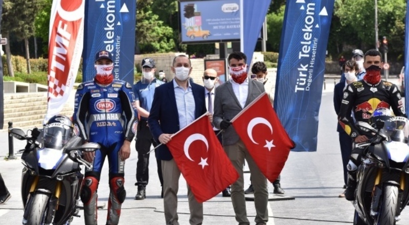 ‘Türk Telekom 19 Mayıs Atatürk Rallisi’ yapıldı