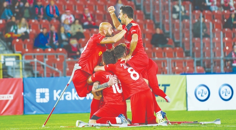 Türkiye Ampute Futbol Milli Takımı ikinci kez Avrupa Şampiyonu oldu
