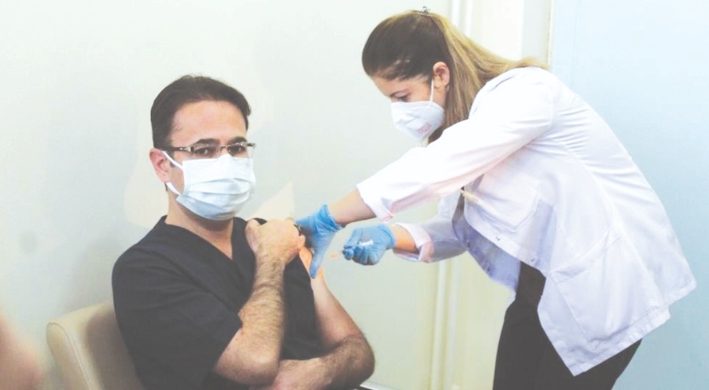 Türkiye'nin doğusunda en fazla korona aşısı Gaziantep'te yapıldı