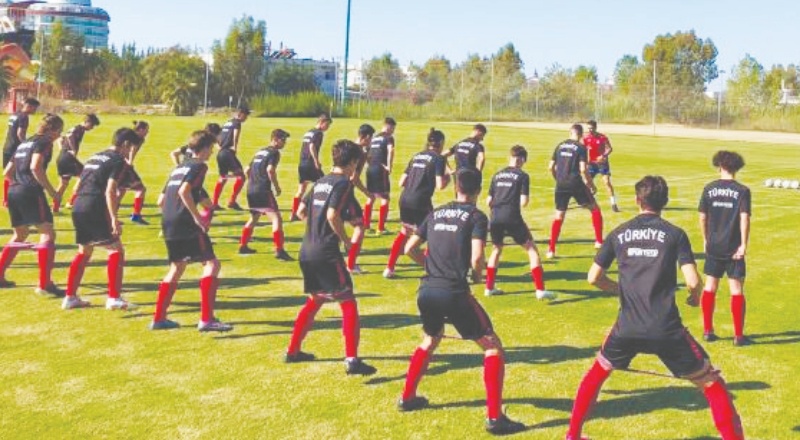 U16 Milli Takımı Antalya’da çalışmasını sürdürüyor