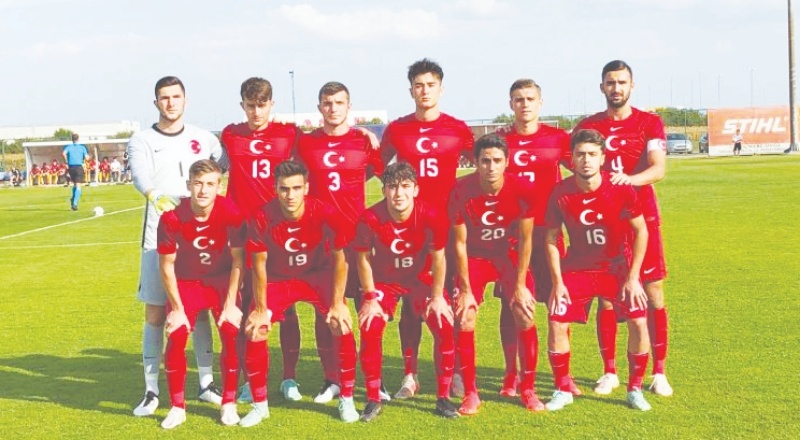 U19 Milli Futbol Takımı, Galler ile 2-2 berabere kaldı