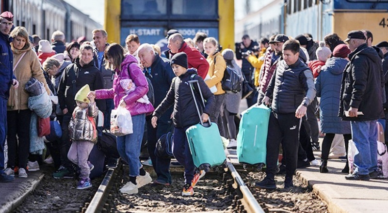 Ukrayna'da yaklaşık 12,8 milyon kişi yerinden edildi