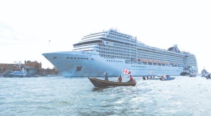 UNESCO'nun ültimatomu sonrası Venedik'te büyük gemiler yasaklandı