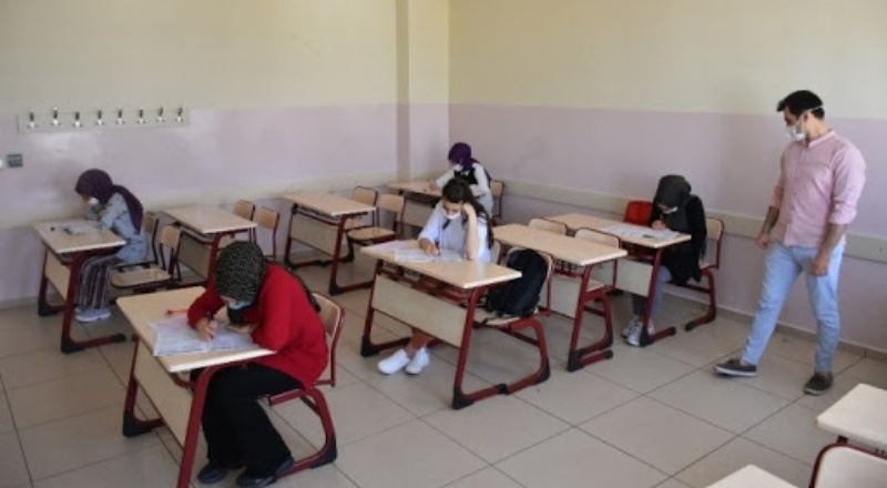 YKS öğrencilerine sınav tatbikatı