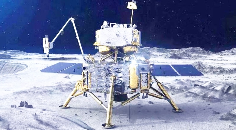 Yüzeydeki ilk keşif: Chang'e-5 uzay aracı Ay’da su buldu